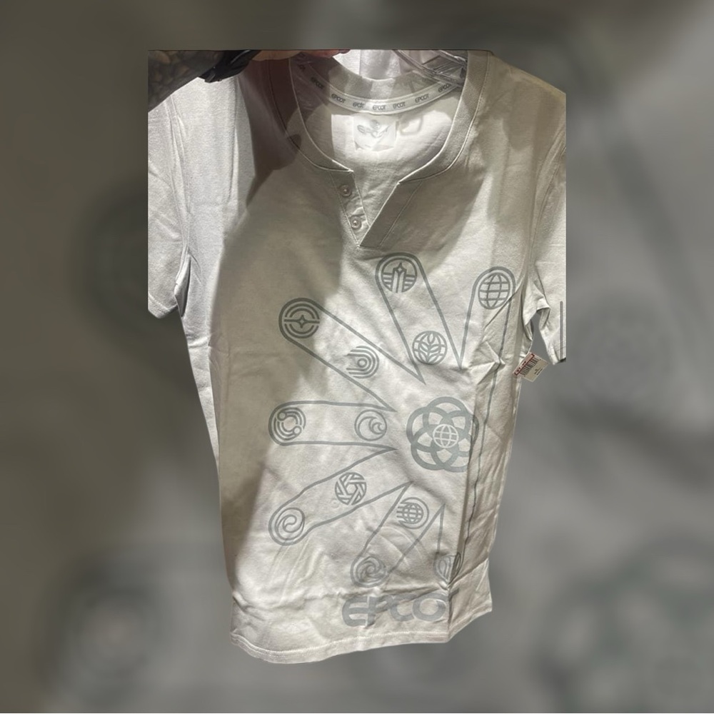 Disney Parks EPCOT Icons Henley t-shirt.